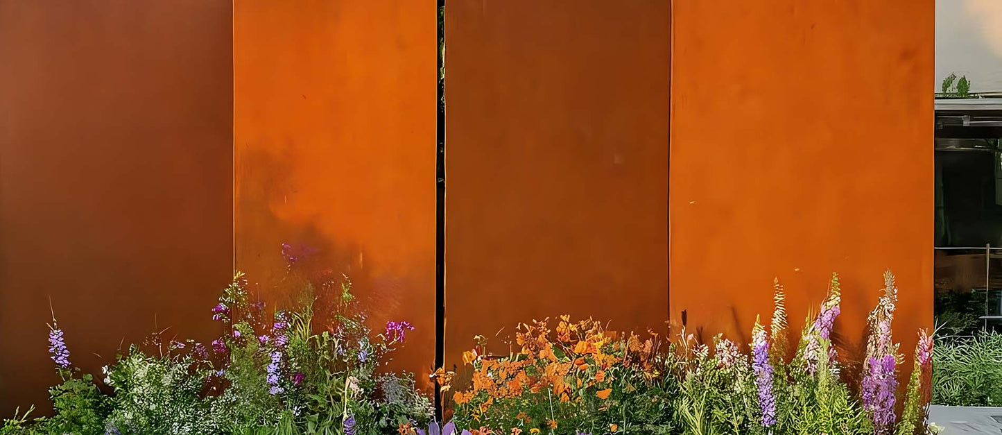 Cortenstalen Tuinschermen