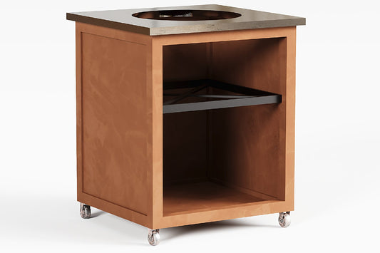 Cortenstalen buitenkeuken single